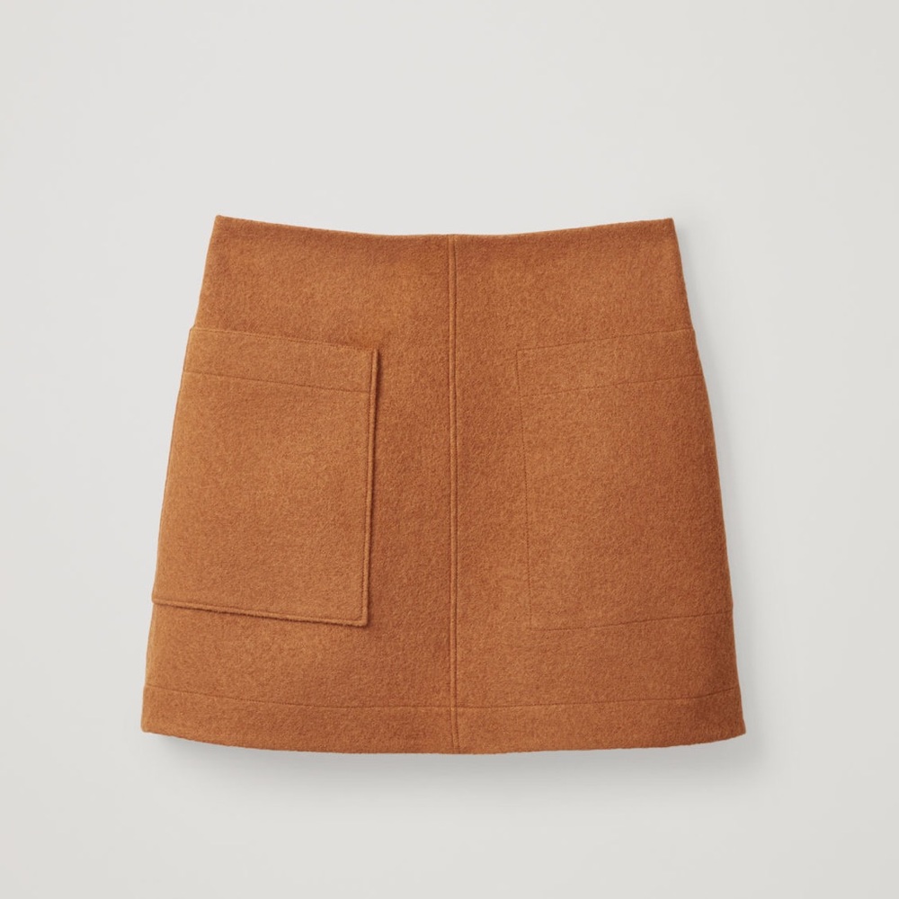 COS Wool Mini Skirt